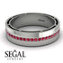Classic Eternity Ruby Wedding Band - John No. 12 image 6