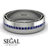 Classic Eternity Sapphire Wedding Band - John No. 15 image 2