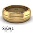 Classic Minimalist Wedding Band - Mason No. 1 image 2