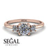 Classic Three Stone Diamond Engagement Ring - Valentina No. 2 image 10