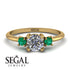 Classic Three Stone Diamond Engagement Ring - Valentina No. 16 image 10