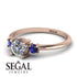 Classic Three Stone Diamond Engagement Ring - Valentina No. 62 image 3