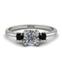 Classic Three Stone Diamond Engagement Ring - Valentina No. 33 image 1