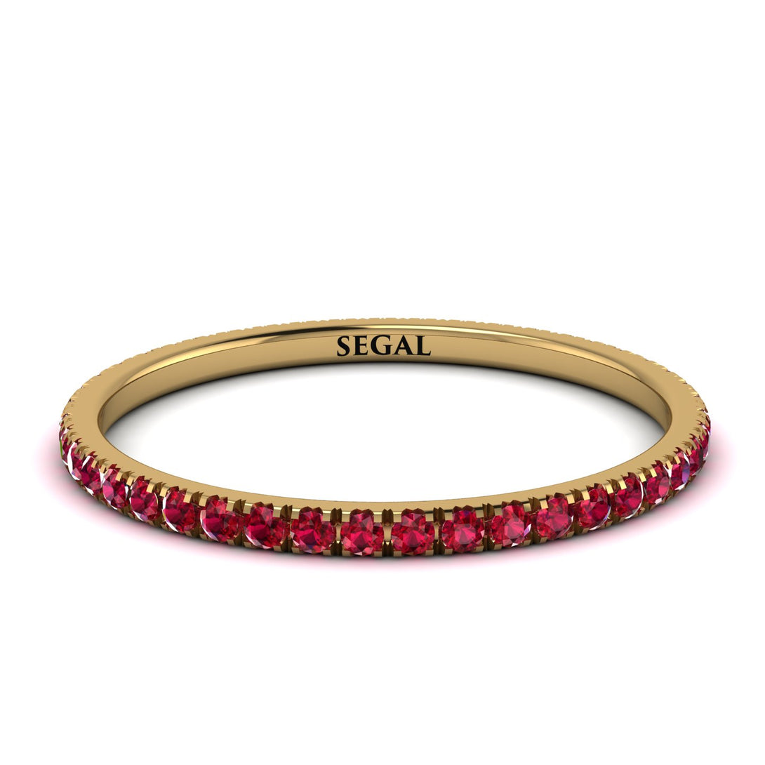 Complete Ruby Eternity Band - Naomi No. 10