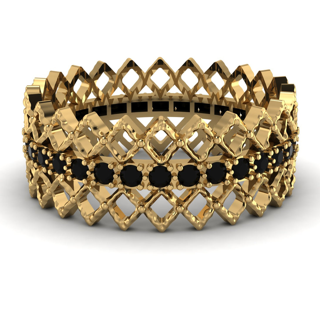 Crown Black Diamond Band - Hadley No. 7