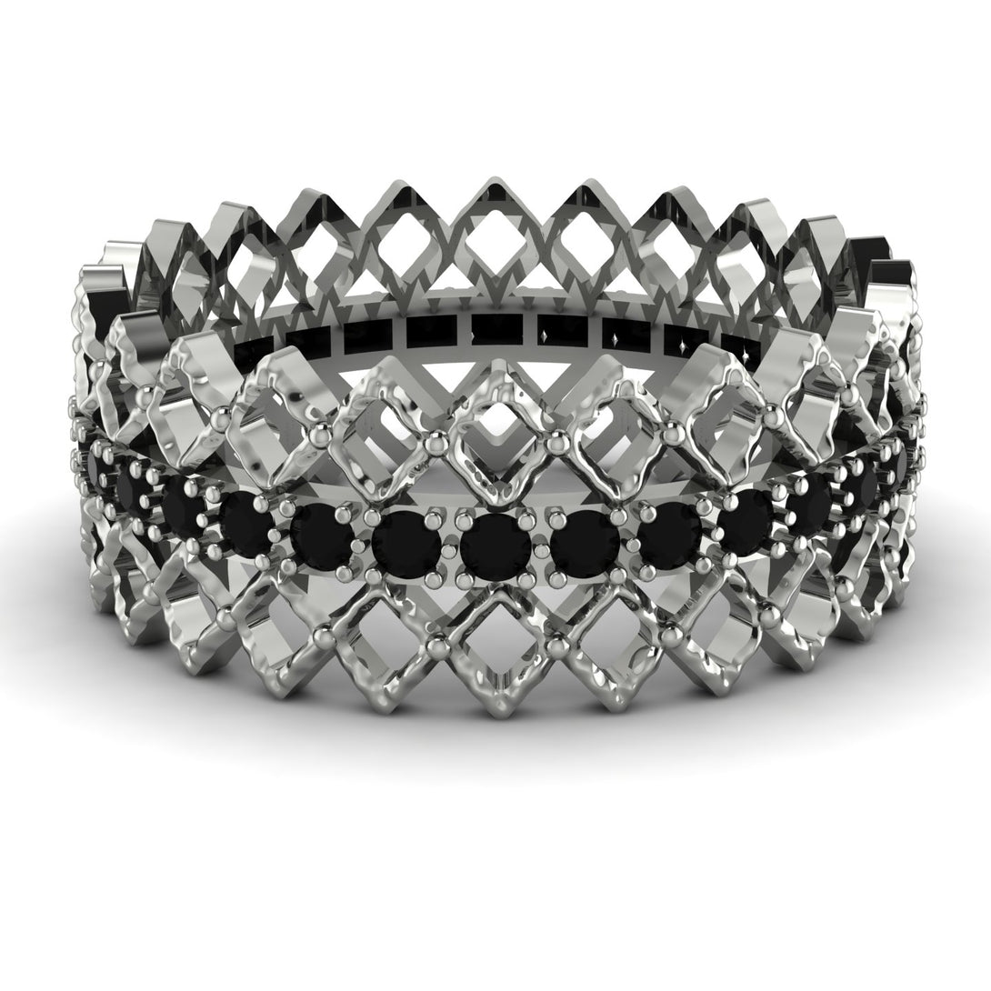 Crown Black Diamond Band - Hadley No. 9