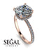 Cushion Hidden Diamond Diamond Ring - Nova No. 2 image 3