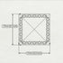 Square Black Diamond Earrings - Elora No. 9 image 4