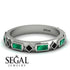 Emerald Baguette & Princess Eternity Band - Andrea No. 24 image 3