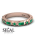 Emerald Baguette & Princess Eternity Band - Andrea No. 20 image 3