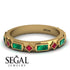 Emerald Baguette & Princess Eternity Band - Andrea No. 25 image 3