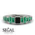 Emerald Black Diamond Mix Band - Valerie No. 24 image 2