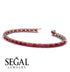 Emerald Cut Ruby Tennis Bracelet - Rachel No. 11 image 2