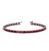 Emerald Cut Ruby Tennis Bracelet - Rachel No. 12 image 1