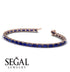 Emerald Cut Sapphire Tennis Bracelet - Rachel No. 14 image 2