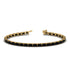 Emerald Cut Black Diamond Tennis Bracelet - Rachel No. 7 image 1