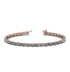 Emerald Cut Diamond Tennis Bracelet - Rachel No. 2 image 1