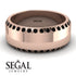 Eternity Black Diamond Wedding Band - Benjamin No. 8 image 2