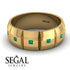 Eternity Princess Emerald Wedding Ring - Michael No. 10 image 6