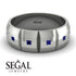 Eternity Princess Sapphire Wedding Ring - Michael No. 15 image 2