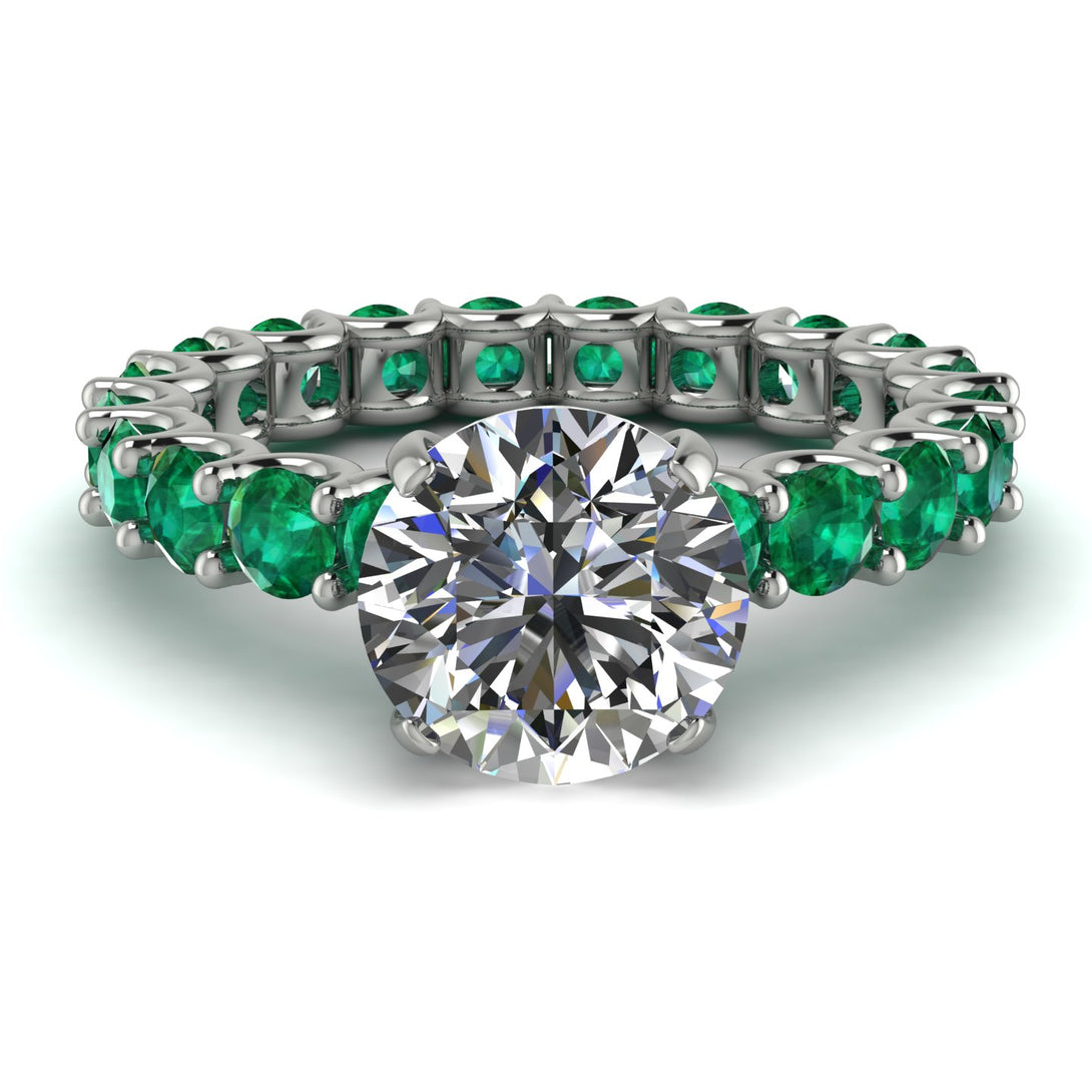 Fancy Diamond Engagement Ring - River No. 18