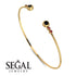 Geometric Bezel Black Diamond Bracelet - Josie No. 52 image 2