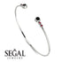 Geometric Bezel Black Diamond Bracelet - Josie No. 54 image 2