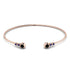 Geometric Bezel Black Diamond Bracelet - Josie No. 68 image 1