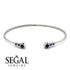 Geometric Bezel Black Diamond Bracelet - Josie No. 69 image 14