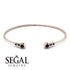 Geometric Bezel Black Diamond Bracelet - Josie No. 68 image 14