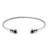 Geometric Bezel Black Diamond Bracelet - Josie No. 39 image 1