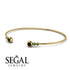 Geometric Bezel Black Diamond Bracelet - Josie No. 22 image 3