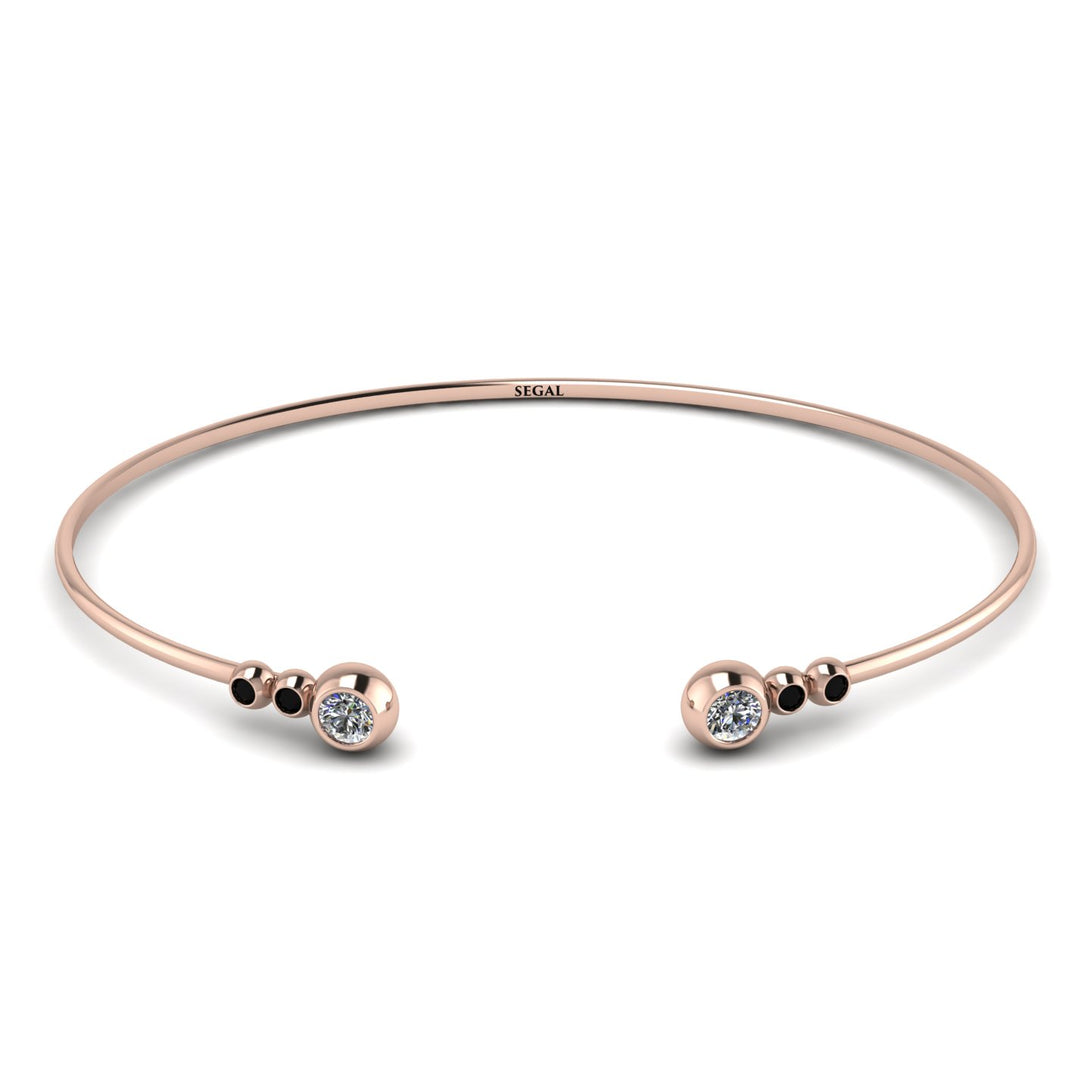 Geometric Bezel Diamond Bracelet - Josie No. 32