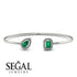 Geometric Pearl And Emerald Emerald Bracelet - Catherine No. 6 image 14