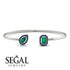 Geometric Pearl And Emerald Emerald Bracelet - Catherine No. 66 image 14