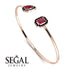 Geometric Pearl And Emerald Ruby Bracelet - Catherine No. 41 image 2