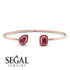Geometric Pearl And Emerald Ruby Bracelet - Catherine No. 56 image 14