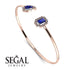 Geometric Pearl And Emerald Sapphire Bracelet - Catherine No. 14 image 2
