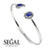 Geometric Pearl And Emerald Sapphire Bracelet - Catherine No. 15 image 2