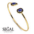 Geometric Pearl And Emerald Sapphire Bracelet - Catherine No. 43 image 2
