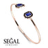 Geometric Pearl And Emerald Sapphire Bracelet - Catherine No. 44 image 2