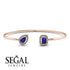 Geometric Pearl And Emerald Sapphire Bracelet - Catherine No. 14 image 14