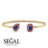 Geometric Pearl And Emerald Sapphire Bracelet - Catherine No. 58 image 14