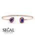 Geometric Pearl And Emerald Sapphire Bracelet - Catherine No. 59 image 14