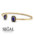 Geometric Pearl And Emerald Sapphire Bracelet - Catherine No. 43 image 3