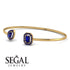Geometric Pearl And Emerald Sapphire Bracelet - Catherine No. 73 image 3