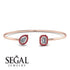 Geometric Pearl And Emerald Diamond Bracelet - Catherine No. 47 image 14