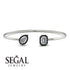 Geometric Pearl And Emerald Diamond Bracelet - Catherine No. 33 image 14