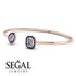 Geometric Pearl And Emerald Diamond Bracelet - Catherine No. 62 image 3