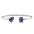 Geometric Pearl And Emerald Sapphire Bracelet - Catherine No. 75 image 1